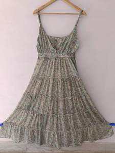 Robe mini de style veste de créateur en gros, 100% coton, plissée, décorée de dentelle, pour le bureau et le quotidien - Product Image 5