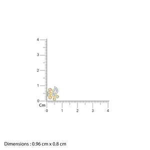 Pendientes Gold Fiona Collection Lab Grown Diamond - Product Image 5