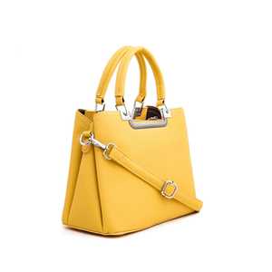 Bolso de brazo formal amarillo P35971 Bolso elegante para uso diurno o nocturno - Product Image 2