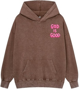 Sudadera con Capucha Cristiana Personalizada de Moda 2026, Estampado de Versículo Bíblico de Jesús, Dios Te Ama, Sudadera Vintage Unisex, Ropa Urbana - Product Image 4
