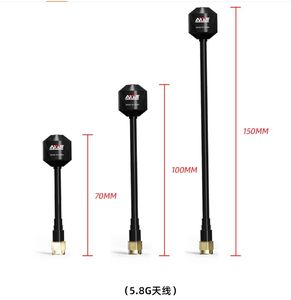 Antena FPV Axisflying RHCP 5.8G Prism de Señal Única o Dual SMA con Rosca Interna y Pin Interno 5.5-6GHz para Drones FPV al por Mayor - Product Image 2