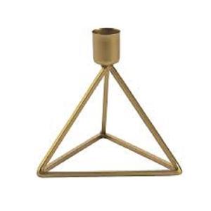 Design attrayant Tapper Bougeoir Nouvelle Qualité Premium Qualité Métal Bougeoir Triangle Forme Base Pour Intérieur Décoratif - Product Image 1