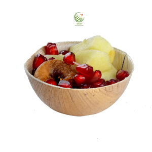 Vajilla desechable de hoja de palma natural, cuencos profundos para servir alimentos, platos de postre degradables para fiestas, bodas, ensaladas, frutas - Product Image 1
