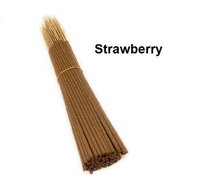 Varillas de incienso de 19 pulgadas, varitas de incienso naturales de fresa más vendidas, suministro a granel (marrón) - Product Image 1