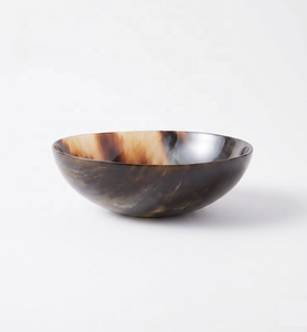 Tazón Ecológico de Cuerno de Búfalo Hecho a Mano, Tazón de Cuerno Natural para Servir, Vajilla de Lujo, Tazón Decorativo para Ensaladas y Frutas, Venta al por Mayor - Product Image 1