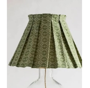 โคมไฟทรงกรวยทำจากผ้าลินินทันสมัยสำหรับโคมไฟระย้าพัดลมติดผนังแบบเชิงเทียนติดเพดานและโคมไฟตั้งพื้นในร่ม - Product Image 2