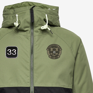 Veste matelassée unisexe personnalisée grande taille col montant manteau de travail chauffant d'hiver manteau de créateur à coudre sur le devant motif de lettres pour garçons hommes - Product Image 5