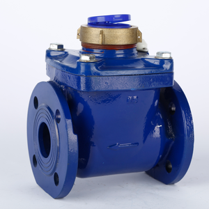 水取り外し可能な機械的速度水道メーター用の3インチタービン水道メーターウォルトマン流量計 - Product Image 3