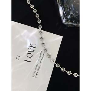 Bracelet tennis serti de diamants de laboratoire ronds 3.60tcw en or blanc, certifié IGI D-E-F VVSVS, bracelets et joncs en diamants certifiés - Product Image 2