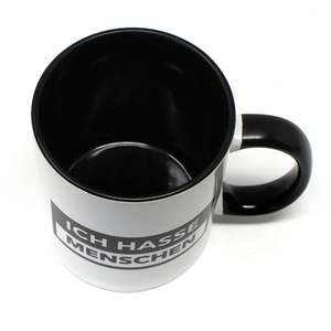 Handmade Modern <b>Ceramic</b> <b>Cups</b> 'I Hate People' Mug 400ml Capacity Microwave Safe Hot & Cold Thermal Insulation for Giveaways - Product Image 5