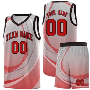 Tenue de basketball légère pour adultes, style unique, couleur unie, haute qualité, ensemble grande taille, respirant - Product Image 4
