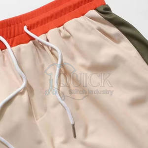 Conjunto de Pantalones Cortos con Capucha para Hombre, Diseño Nuevo y Personalizable, Color Sólido, Largo hasta la Rodilla, Ropa Casual de Verano, Transpirable, Ligero, de Poliéster/Algodón - Product Image 4