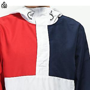 Chaqueta Cortavientos Acolchada con Capucha Desmontable, Chaqueta de Invierno Resistente al Agua, Chaqueta Cortavientos Acolchada - Product Image 3