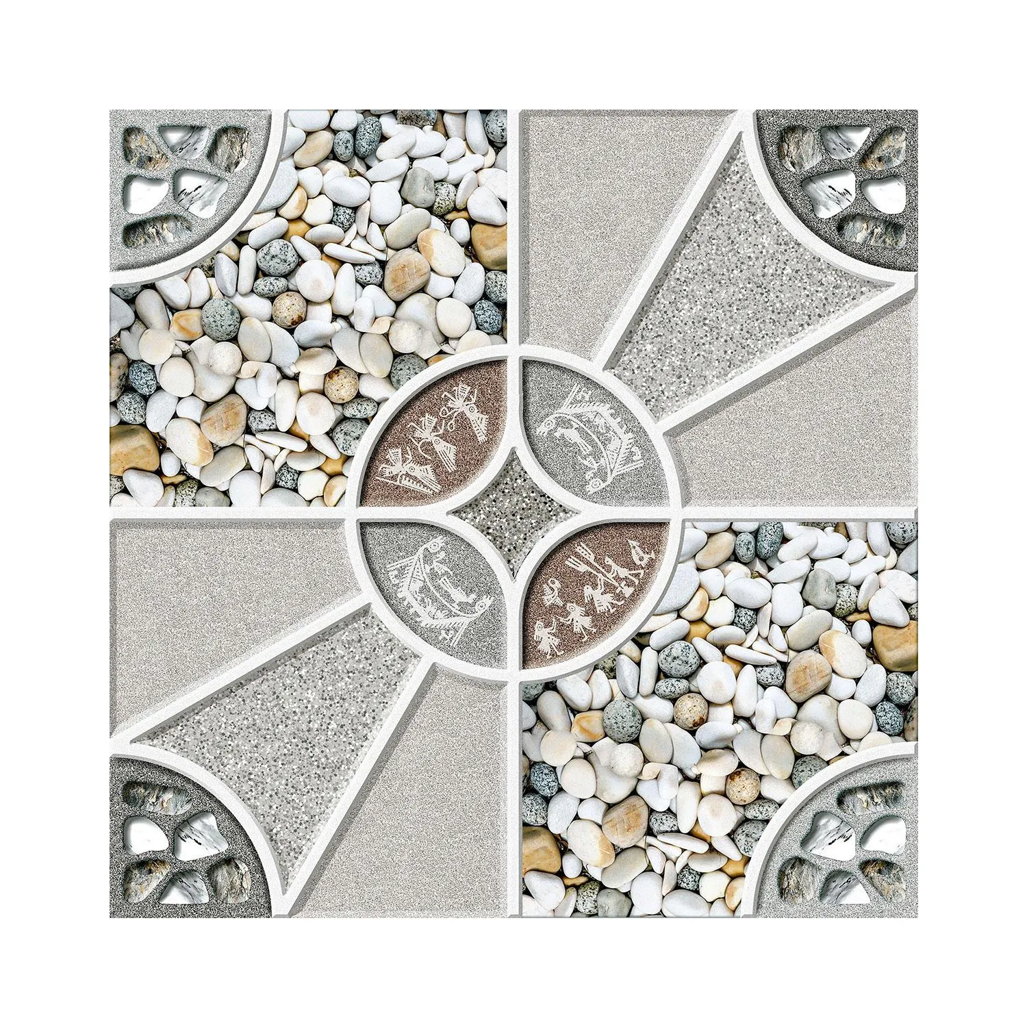 Carreaux de céramique de haute qualité à bas prix Salle de bain Cuisine Mur de céramique/Notre porte et sol Intérieur Carreau mat