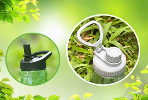 ขวดน้ำพลาสติกปราศจากสาร BPA ขนาด800มล. รูปทรงเพรียวบางออกแบบมาเพื่อความสะดวกในการใช้ในยิมและการเดินทาง - Product Image 5