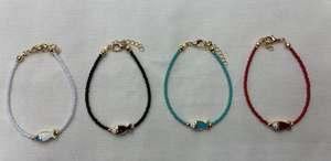 สร้อยข้อมือหินธรรมชาติประดับลูกปัดสไตล์โบฮีเมียน DAFNI BIG PAZAR ทำมือ ของขวัญสำหรับทุกเพศ โปรโมชั่นพิเศษ อิสตันบูล สำหรับวันแม่ วันวาเลนไทน์ - Product Image 4