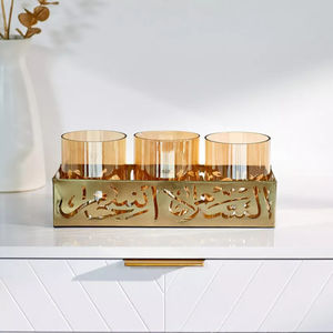 Standard Design Tabletop Islamic Work Candle Holder Wholesale Supplies Best Quality Table Decoration Lightening Accessories - Product Image 3