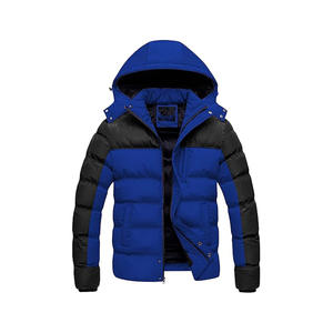 Factory Custom Size M-<b>3XL</b> 100% Polyester Bubble <b>Jackets</b> Waterproof Down Hooded Bubble <b>Jacket</b> for <b>Men</b> - Product Image 5