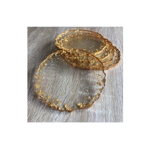 Unique Design <b>Epoxy</b> <b>Resin</b> Coaster Round Shape Best Quality Kitchen & Tabletop Water Mug <b>Resin</b> Coaster at Inexpensive <b>Price</b> - Product Image 1