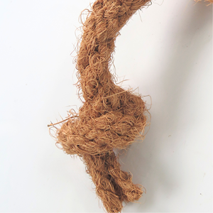 Obral 2024! Mainan kunyah hewan peliharaan tali dari sekam kelapa membuat membersihkan gigi hewan peliharaan Anda, mengurangi Stress - WINVNINT - Product Image 4