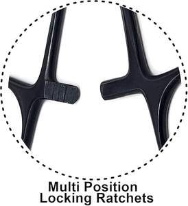 Pinza Hemostática de Acero Inoxidable de Alta Calidad con Fuente de Alimentación Manual, Porta Agujas Quirúrgicas con Puntas - Product Image 3