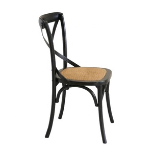 Sillas de Restaurante con Asiento de Ratán, Diseño Tradicional, Silla de Comedor de Madera Moderna y Duradera para Uso Comercial - Product Image 4