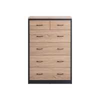 Commode peu profonde 780*392*1182 au design minimaliste en bois PB + MDF pour rangement de chambre