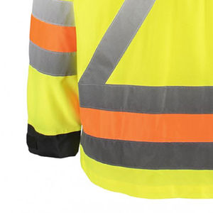 Chaqueta de trabajo de seguridad duradera para hombre, chaquetas de uniforme de construcción industrial reflectante de alta visibilidad - Product Image 6