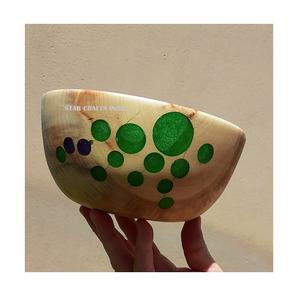 Bol en résine et bois de haute qualité pour bols à salade de Dessert pour servir des pâtes céréales décoration de mariage ensembles de vaisselle cuisine à domicile - Product Image 3