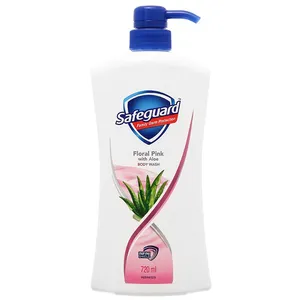 Il Top all'ingrosso di sicurezza per il lavaggio del corpo floreale rosa con Aloe 720MLx12