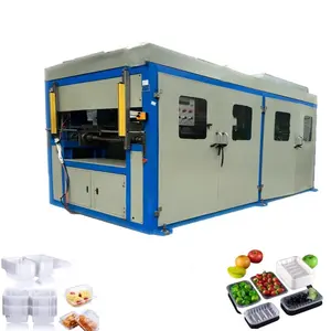 Plastic Containers Making Machinery CE Disposable Cup Production Line For Food Containers