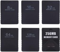 Carte mémoire PS2, carte mémoire de jeu 128 Mo haute vitesse pour Sony Playstation 2 PS2
