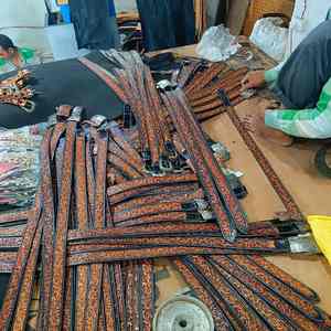 Cinturón de Cuero Genuino de Vaca para Hombre, Calidad Premium, Estilo Clásico Casual, Hebilla de Acero, Longitud Ajustable, Ecológico, Resistente y Duradero - Product Image 3