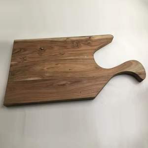 Ensemble de planche à découper en bois d'acacia Ensemble de fromage en bois d'épandage de fromage au prix de gros d'usine inclut Trancheuse à beurre Ensemble de planche à découper élégante - Product Image 4