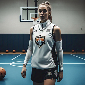 Gilet de basket-ball de haute qualité sans manches maillot d'impression par sublimation votre propre équipe porter gilet de basket-ball femmes - Product Image 1