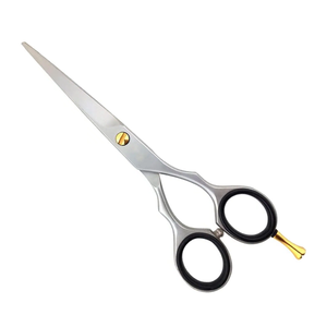 Tijeras de corte de pelo profesionales alemanas de acero inoxidable de 5,5 pulgadas para cabello y barba, tijeras de peluquero profesionales de belleza - Product Image 3