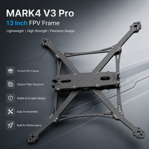 MARK4 V3 Pro 13 Inch Carbon Fiber FPV <b>Drone</b> Frame Kit for Long Range <b>Quadcopter</b> DIY Build - Product Image 2