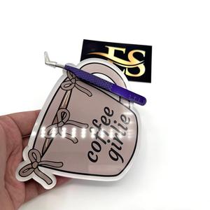 Professionnel Girlie Acrylique Magnétique Cils Carreaux Fleur Coeur Papillon Ensemble D'outils Réutilisable Extension De Cils Marque Privée - Product Image 5