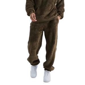 Baggy à capuche unisexe Survêtement de jogging pour homme Broderie épaisse et lourde personnalisée Tenue d'hiver décontractée imprimée - Product Image 5