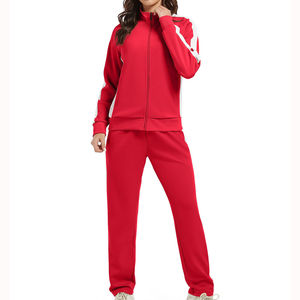 Survêtements de sport zippés vierges pour femmes, haute qualité, respirants, design unique, tissu extensible, survêtement pour femmes chez Nurak - Product Image 1