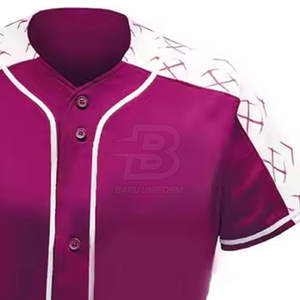 2025 conjuntos de uniformes de béisbol personalizados para hombres más vendidos transpirable de alta calidad 100% poliéster logotipo personalizado - Product Image 5