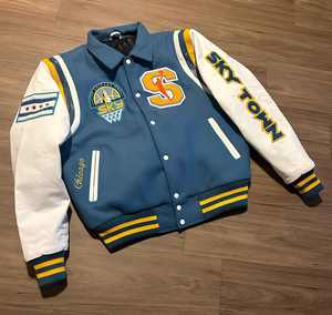 Veste universitaire de la meilleure qualité pour hommes Broderie en chenille et veste de lettreman Personnalisée et en gros - Product Image 6