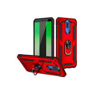 Coque de téléphone en silicone premium CPPL Vega Slim pour Huawei Mate 10 Lite, coque de protection translucide électro-plaquée en rouge - Product Image 1