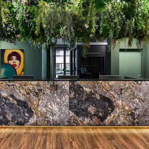 Mô Hình Mới Tùy Chỉnh Trần Cây Xanh Mô Phỏng Hoa Trần Nhà Hàng Mô Phỏng Màu Xanh Lá Cây Nhân Tạo Nhà Máy Treo Trần - Product Image 2