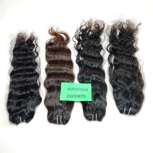 100% Raw sin procesar color virgen negro tejido ondulado solo ahogan paquete templo extensiones de cabello humano vietnamita - Product Image 5