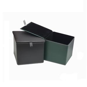 ADORA Porte-mouchoirs et couvercle de boîte carrés verts, de haute qualité, durables, décoratifs, modernes, pour la maison et le bureau, avec design personnalisable - Product Image 4
