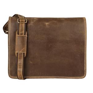 Bolsa de Mensajero Rústica de Cuero Tallado de Alta Calidad - Bolsa de Hombro Económica para Oficina y Universidad, Hecha a Mano con Logotipo Personalizado - Product Image 3