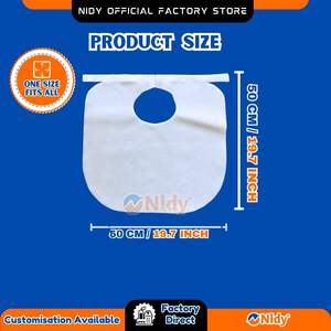 Nidy ผ้าคลุมตัดผมสำหรับร้านเสริมสวยใช้ได้ทั้งชายและหญิงผ้ากันเปื้อนสำหรับตัดผม - Product Image 3