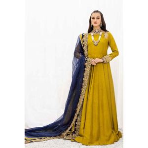 2023 vente chaude pakistanais indien Designer Lehnga Choli or Net Lehnga fête porter avec Viscose et rayonne élégant miroirs robe - Product Image 2