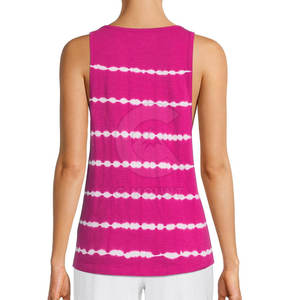 Cómoda ropa de fitness para gimnasio Camiseta sin mangas para mujer Ropa activa Precio bajo En stock Camiseta sin mangas para mujer - Product Image 2